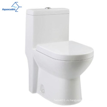 Аквакубическая популярная санитарная посуда белый цвет Сифонный унитаз для ванной комнаты